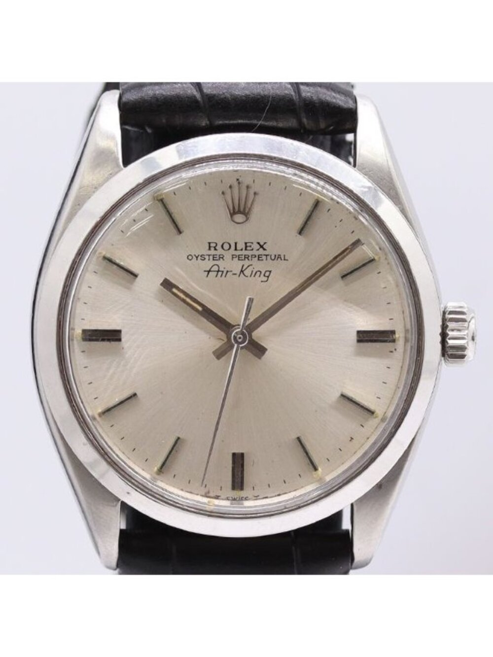 Rolex Air King Automatic Silver Dial Watch